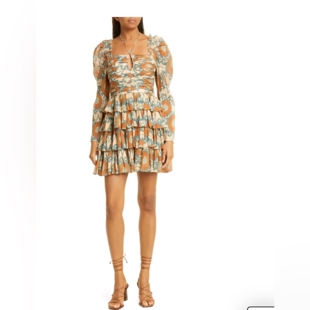 Naiya Metallic Long Sleeve Minidress
ULLA JOHNSON